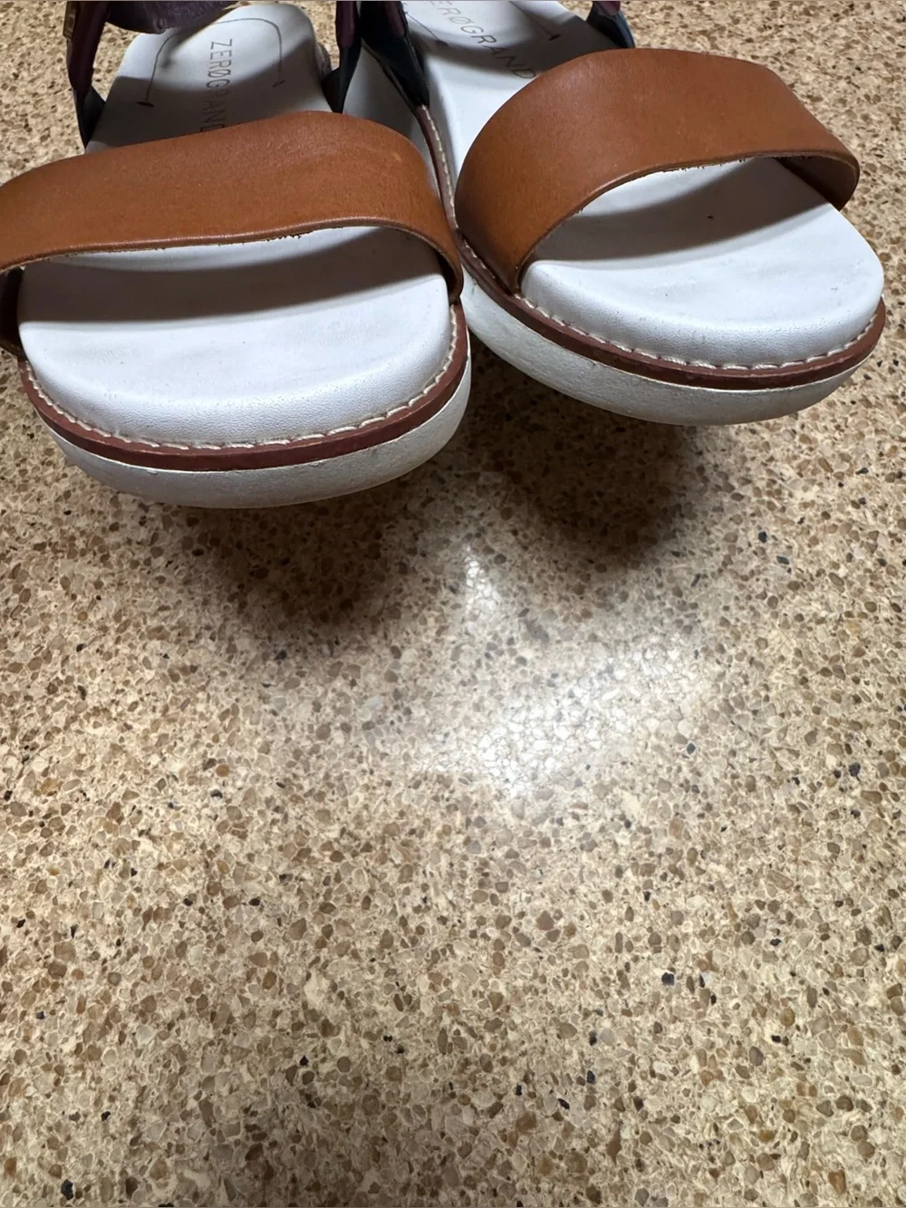 Cole Haan ZeroGrand Women’s Casual Multi-Color Leather Slingback Sandals